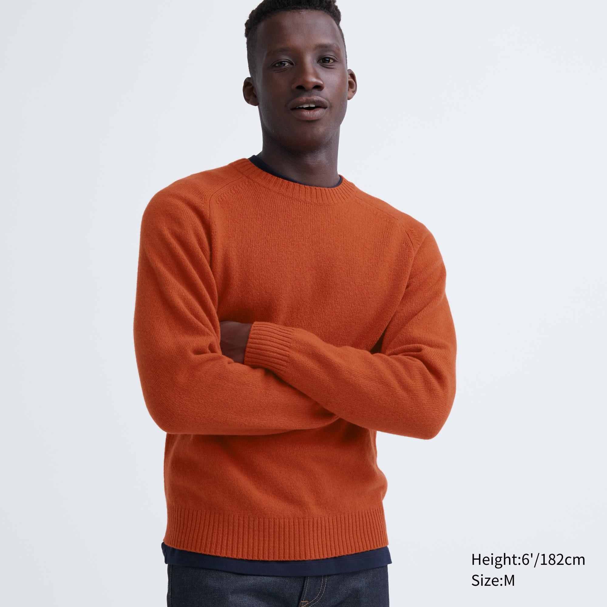 Uniqlo on sale orange sweater