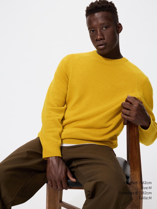 LAMBSWOOL CREW NECK SWEATER