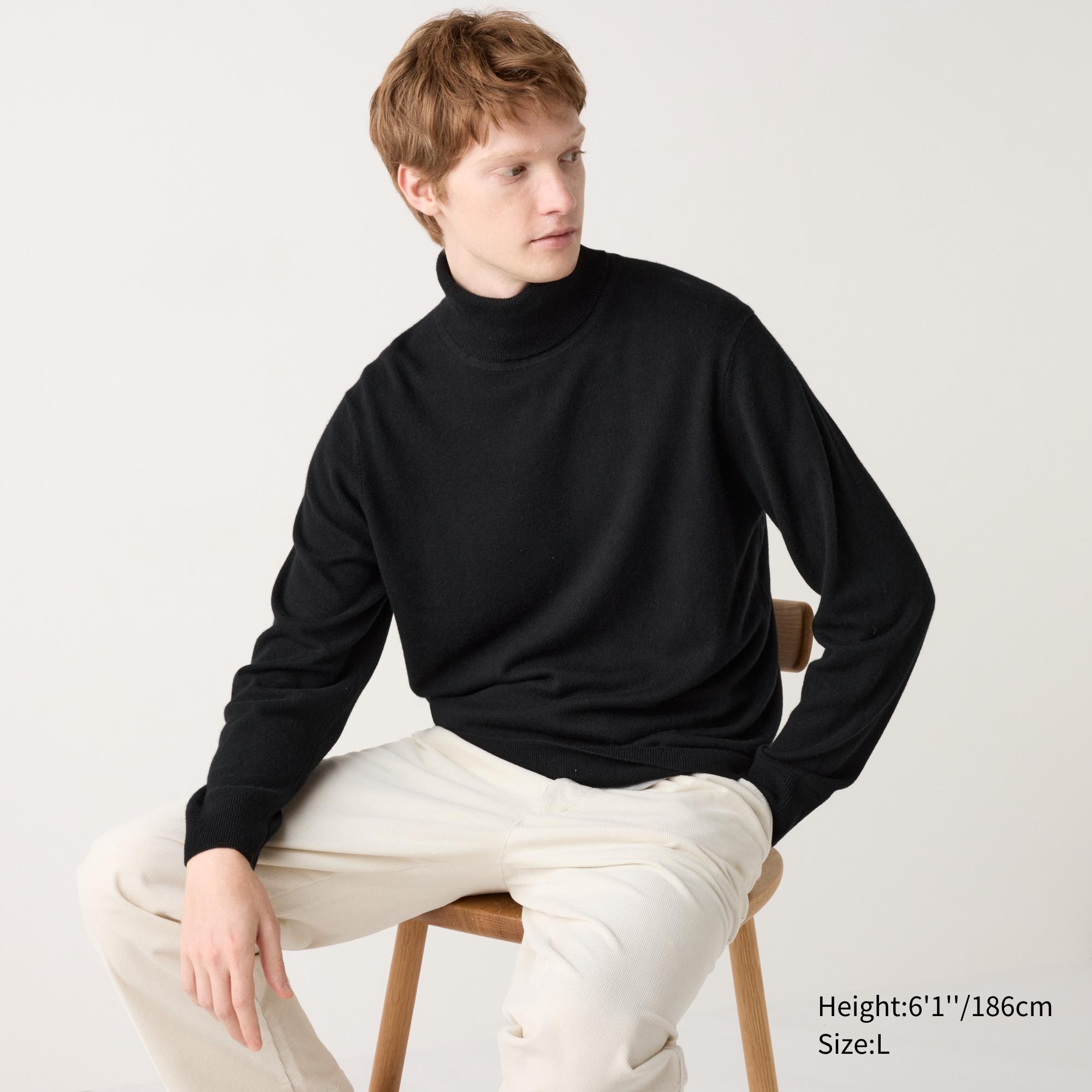 CASHMERE TURTLENECK SWEATER