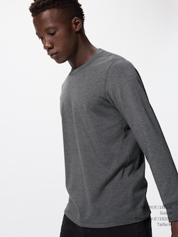 HEATTECH ULTRA WARM CREW NECK T-SHIRT