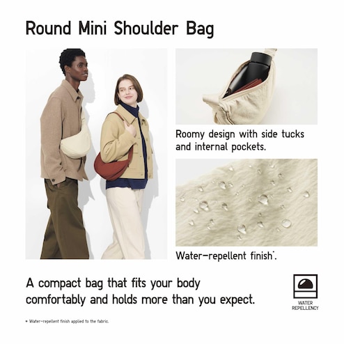 HOW I STYLED THE UNIQLO ROUND NOT SO MINI SHOULDER BAG 