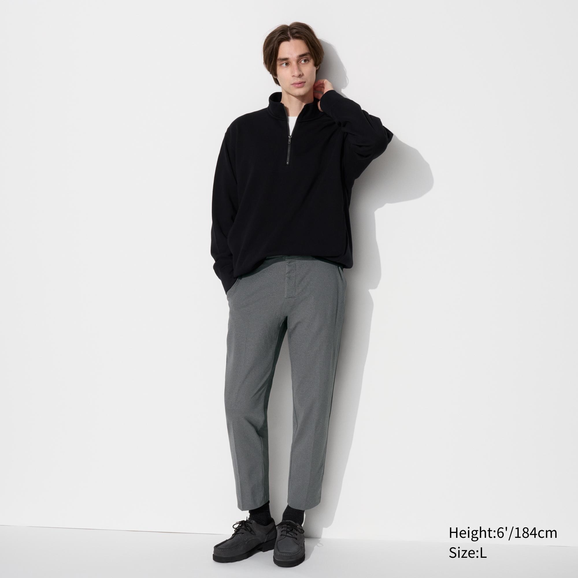 Uniqlo men's cropped hot sale trousers