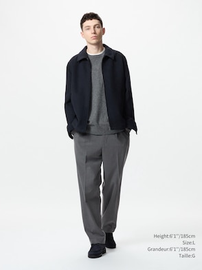 PLEATED WIDE PANTS