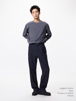 PLEATED WIDE PANTS