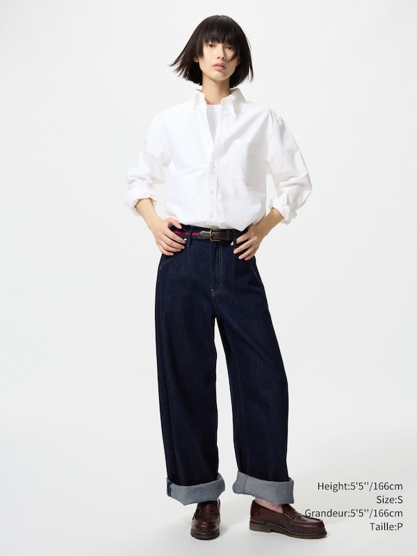 CHEMISE OXFORD CINTRÉE | COL BOUTONNÉ