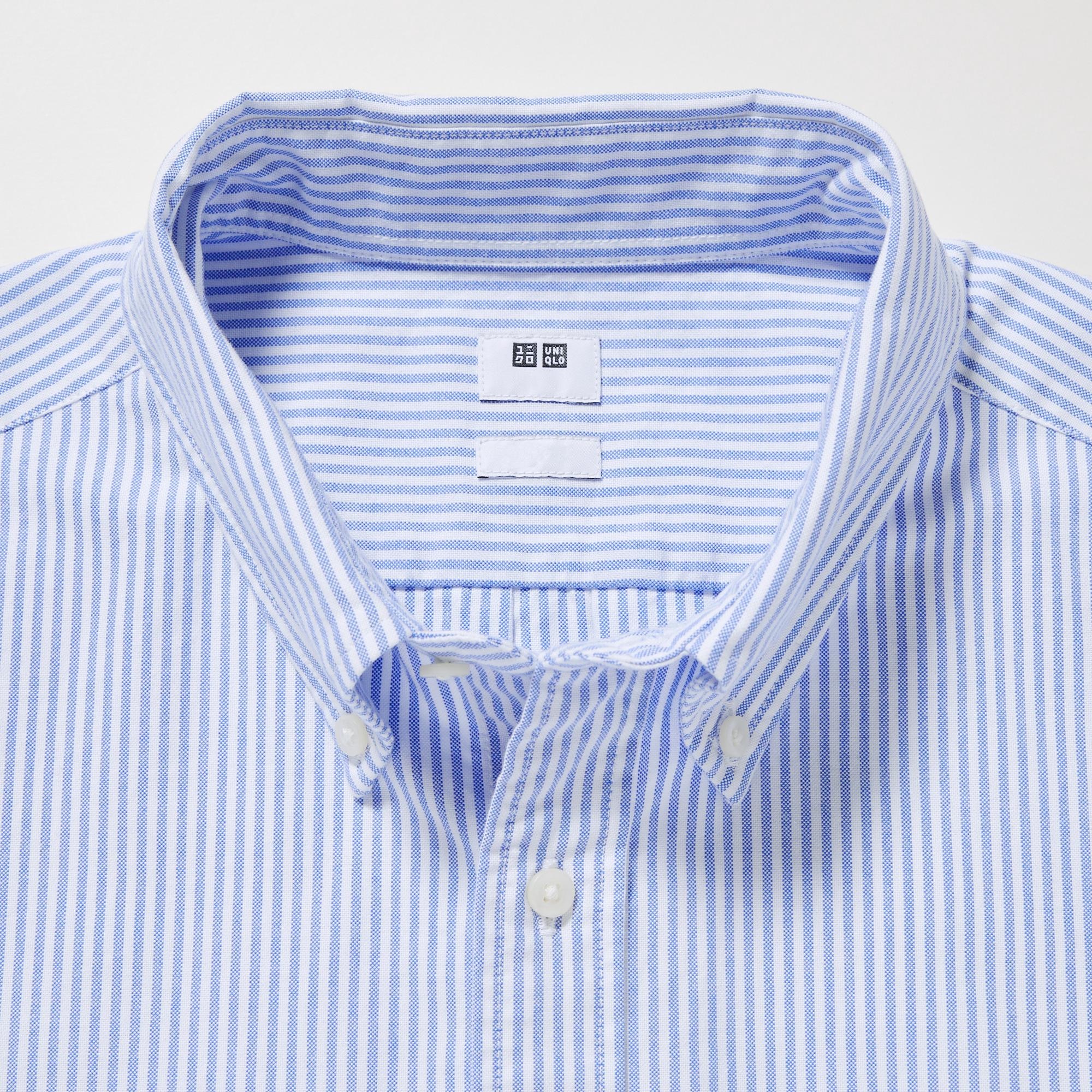 OXFORD STRIPED SLIM FIT SHIRT | BUTTON DOWN COLLAR