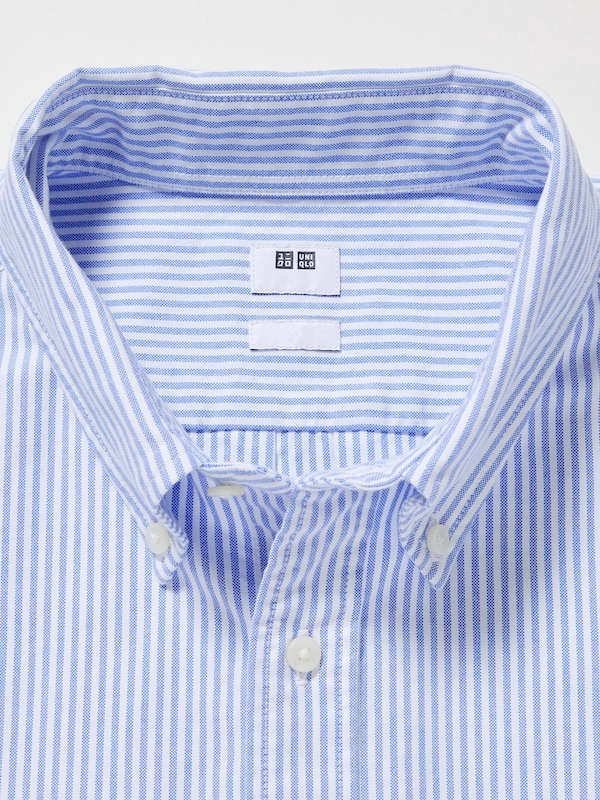 OXFORD STRIPED SLIM FIT SHIRT | BUTTON DOWN COLLAR