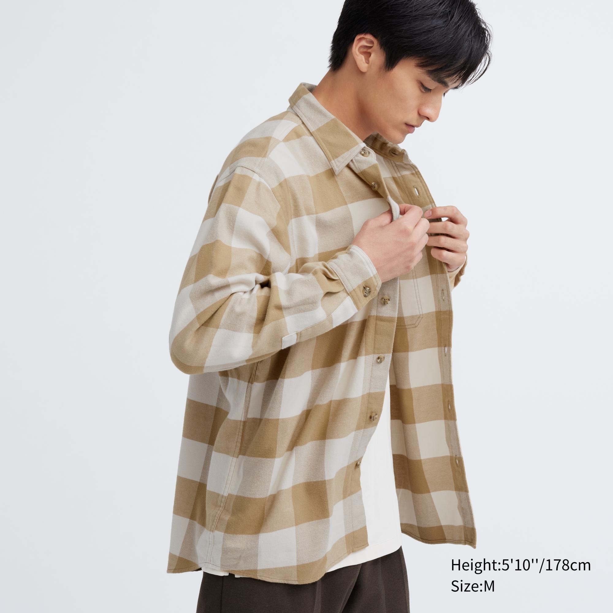 FLANNEL CHECKED LONG SLEEVE SHIRT