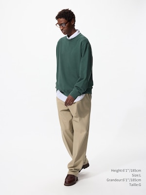 PLEATED WIDE PANTS | TALL