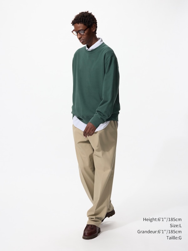PLEATED WIDE PANTS | TALL