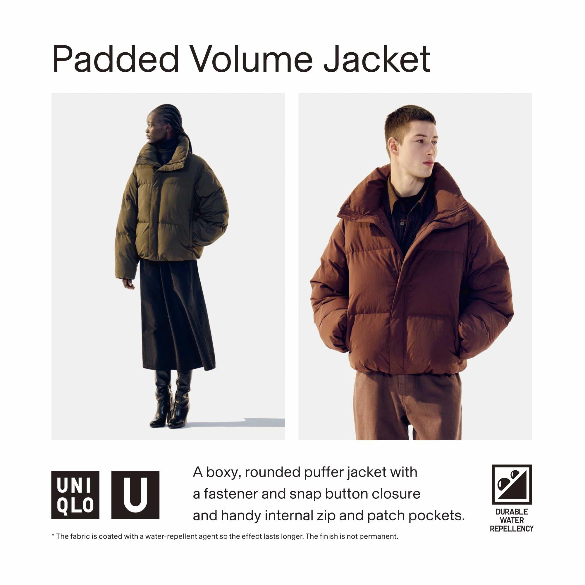 Uniqlo padded outlet coat