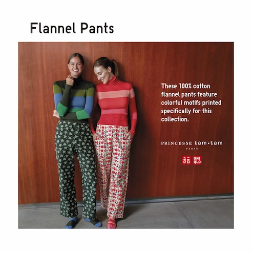 Plus size 3xl flannel pants uniqlo seluar, Women's Fashion, Bottoms, Other  Bottoms on Carousell