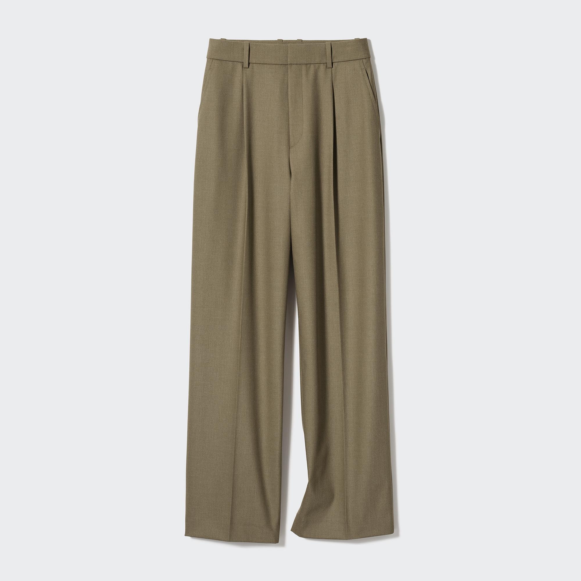 PLEATED WIDE PANTS (LONG)