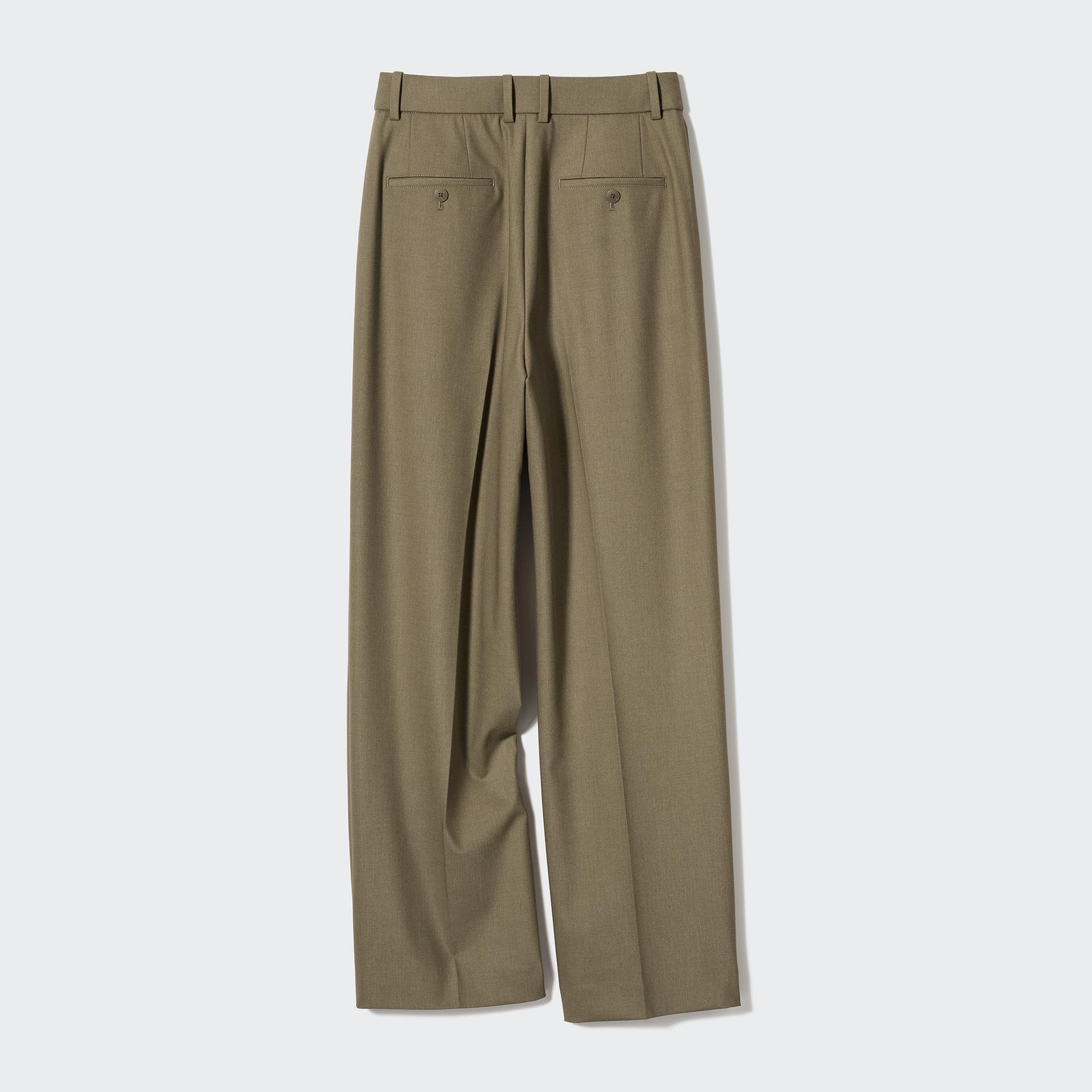 PLEATED WIDE PANTS (LONG)