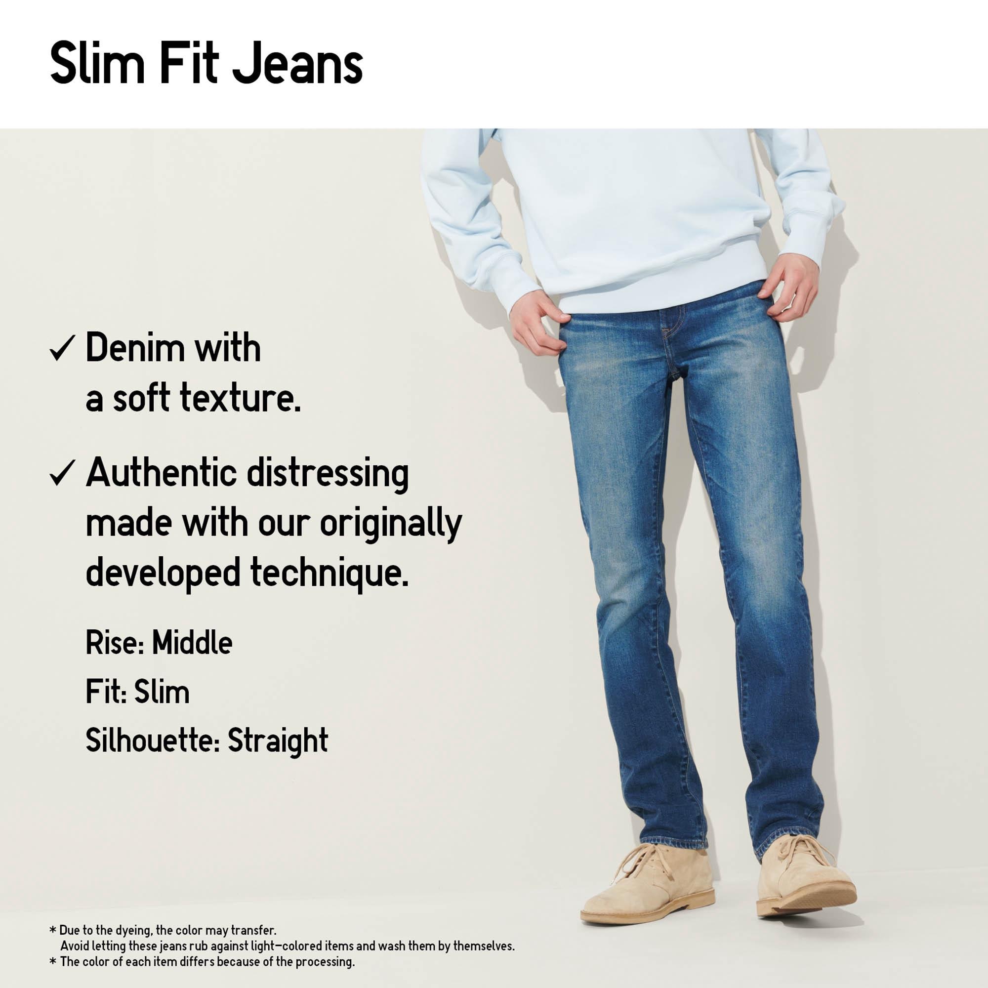 Regular slim fit sales jeans