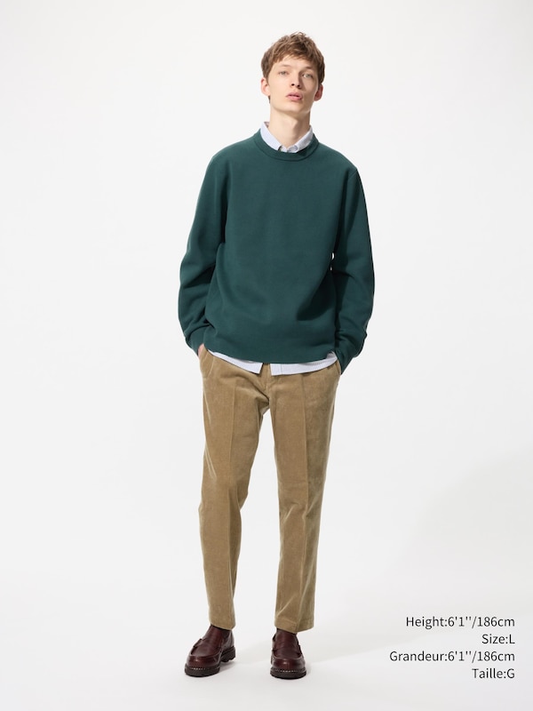 SMART ANKLE PANTS | CORDUROY