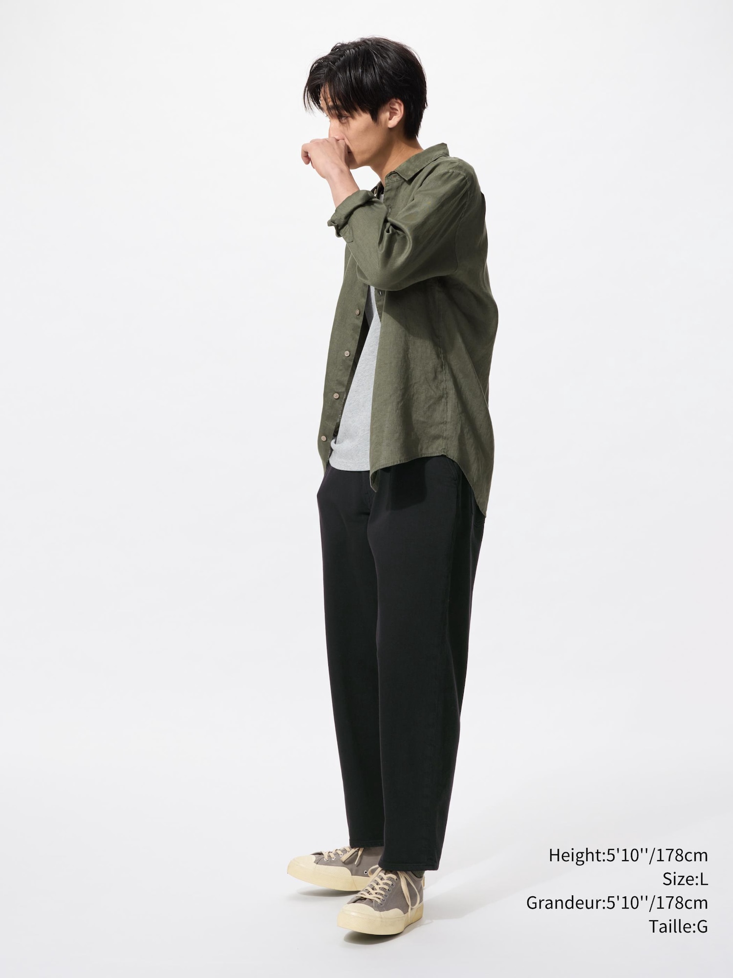 RELAXED ANKLE JEANS