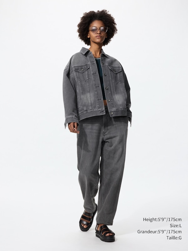 RELAXED ANKLE JEANS
