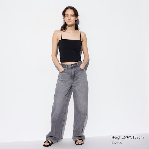Anh - AIRism Cotton Cropped Bra Tube Top Outfit