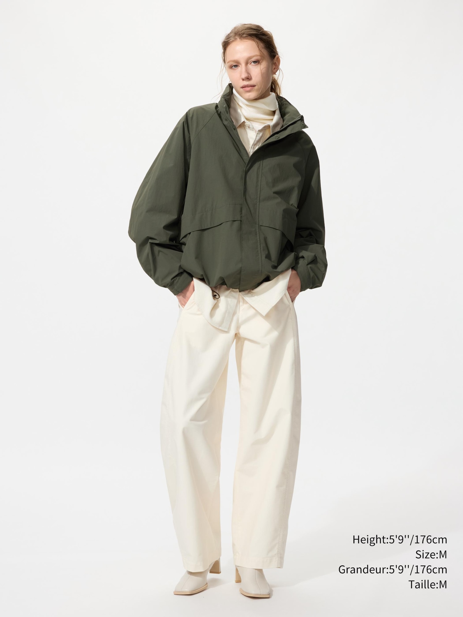 Unisex Windproof Stand Collar Blouson | UNIQLO CA