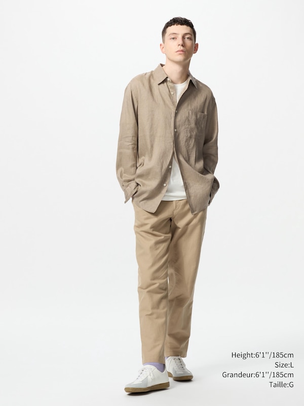 PREMIUM LINEN LONG SLEEVE SHIRT