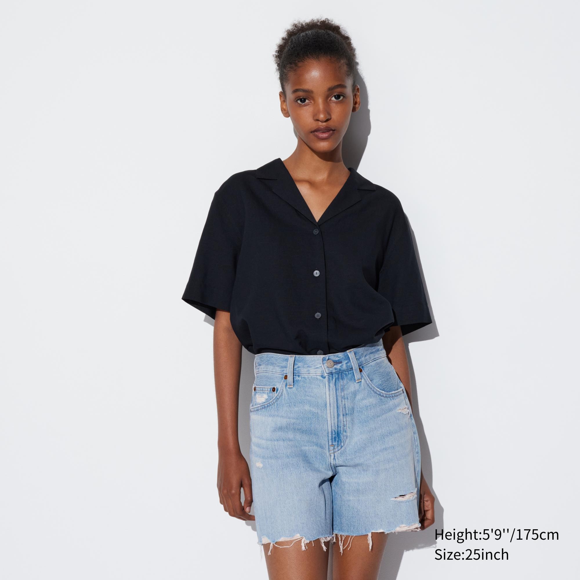 Denim shorts clearance and shirt