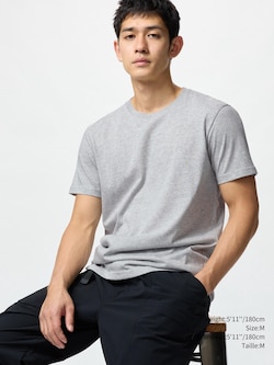 DRY CREW NECK SHORT COLOUR T-SHIRT