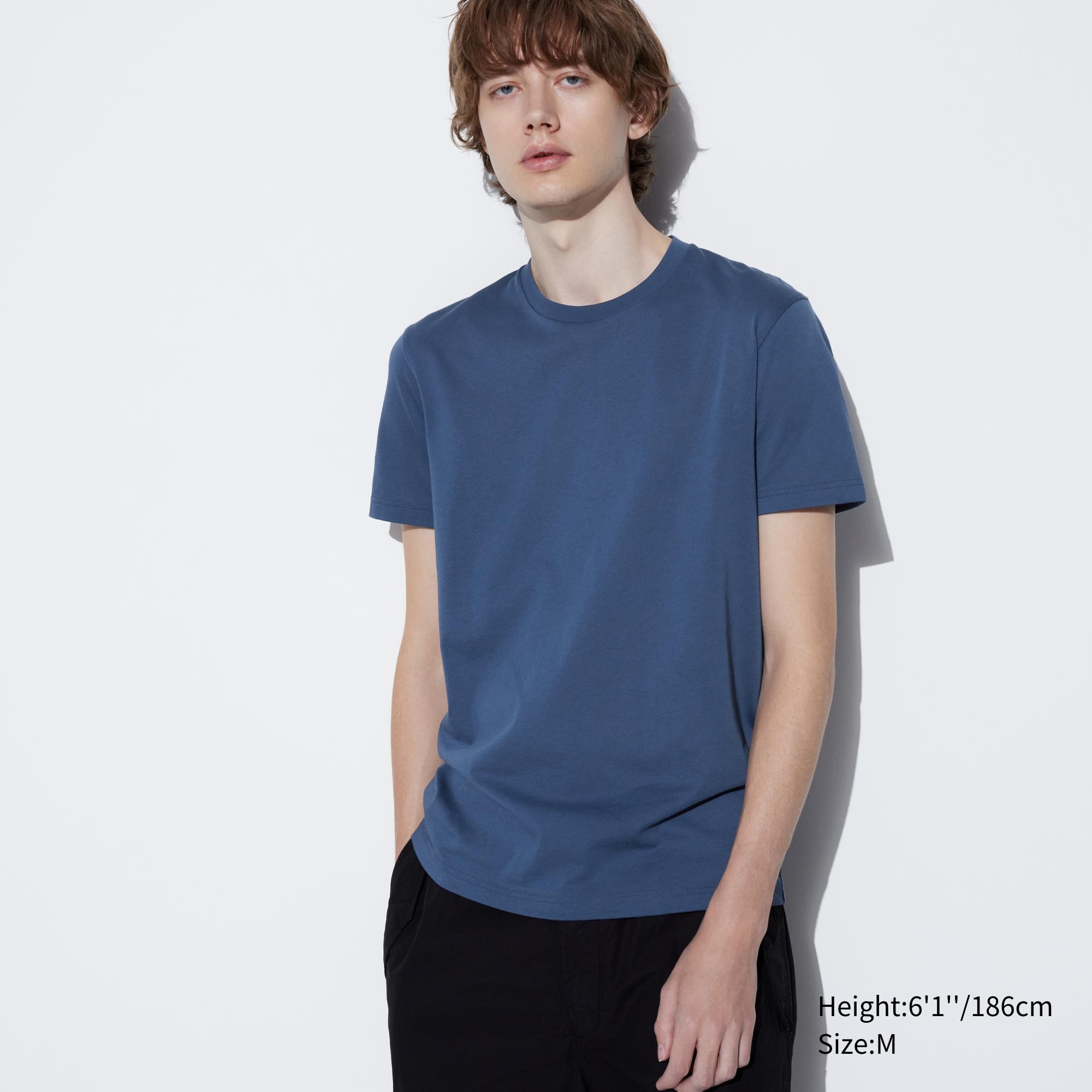 Crew neck shirt uniqlo sale