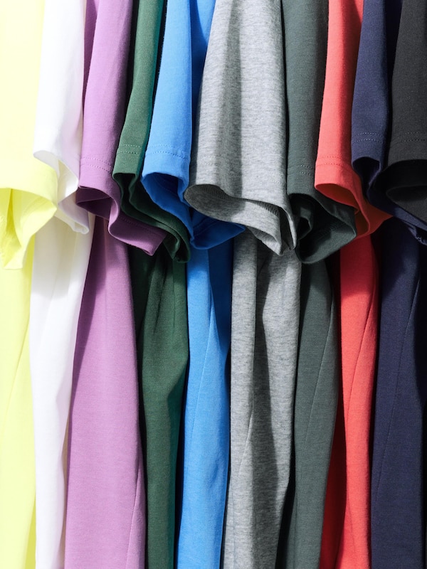 T-SHIRT SEC COULEUR COL ROND