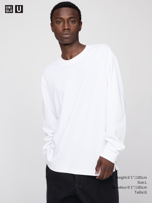 AIRism COTTON CREW NECK T-SHIRT