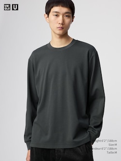 AIRism COTTON CREW NECK T-SHIRT