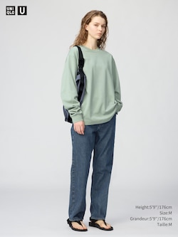 T-SHIRT AIRism EN COTON COL ROND