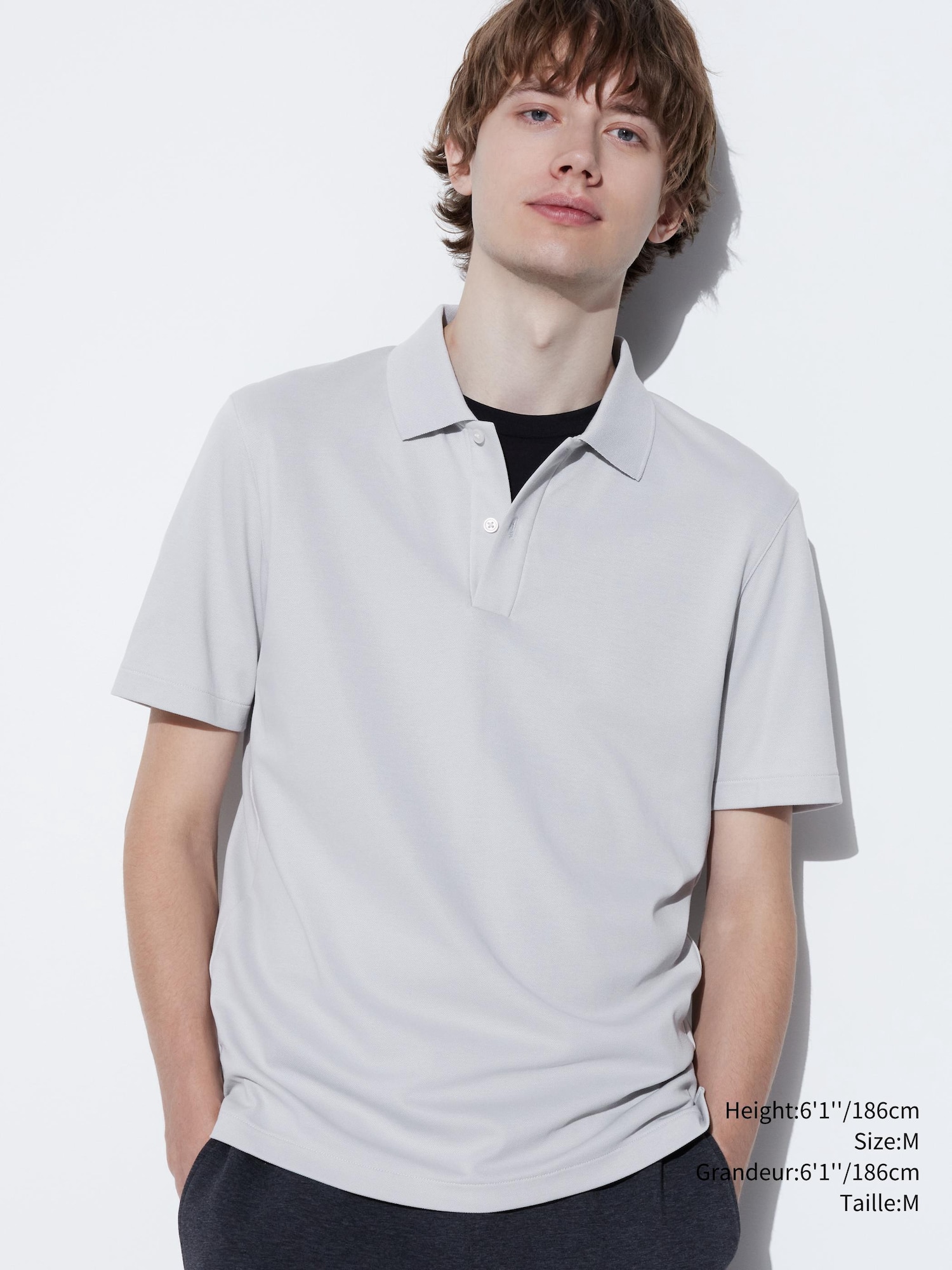 Uniqlo mens polo hotsell