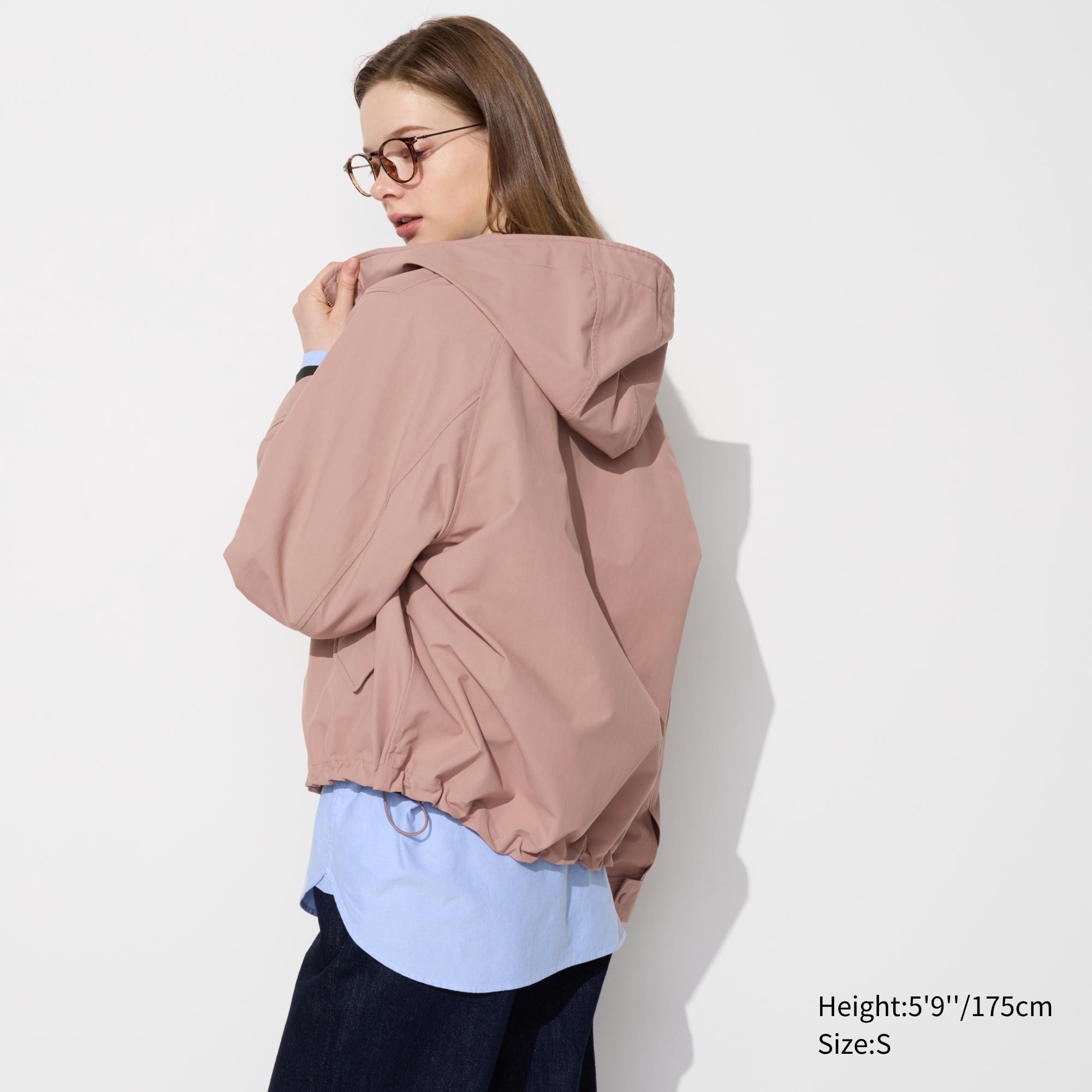 Uniqlo women's clearance rain jacket