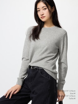 CASHMERE CREW NECK SWEATER