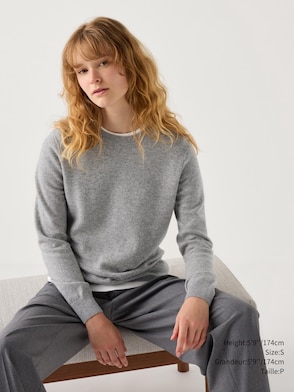 CASHMERE CREW NECK SWEATER