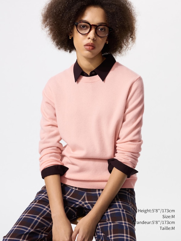 CASHMERE CREW NECK SWEATER