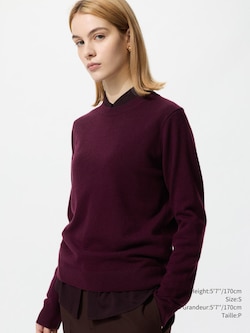 CASHMERE CREW NECK SWEATER