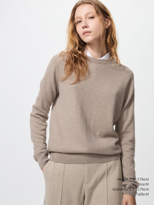 CASHMERE CREW NECK SWEATER