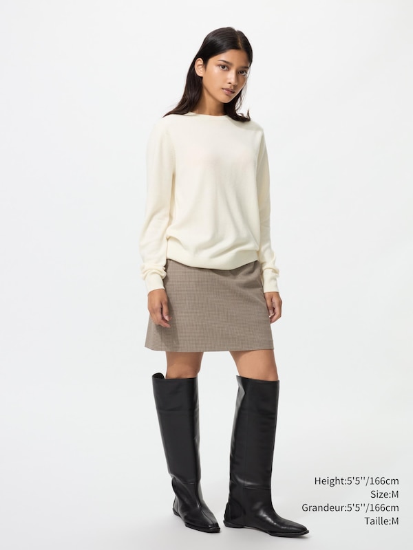CASHMERE CREW NECK SWEATER