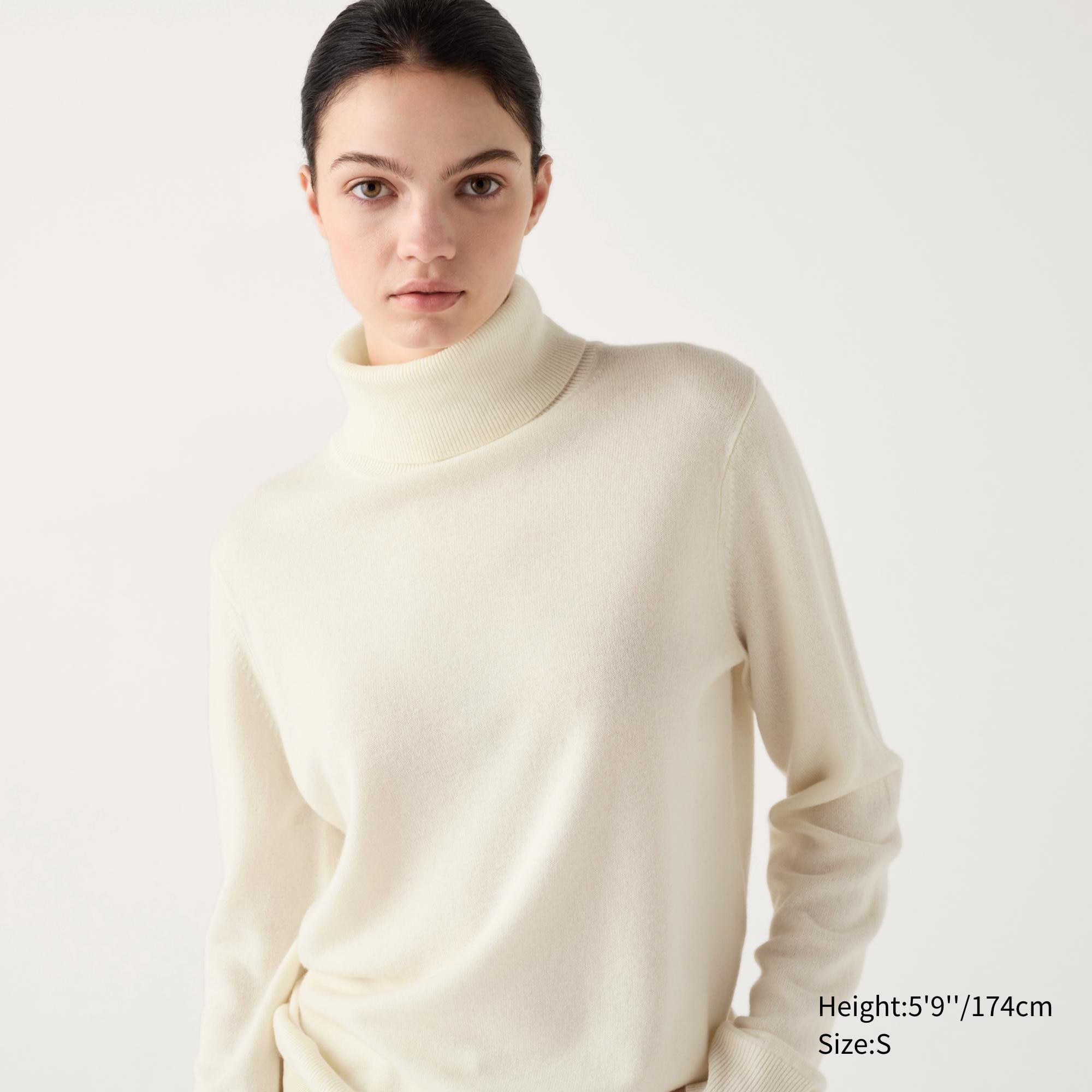 CASHMERE TURTLE NECK SWEATER