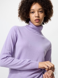 CHANDAIL EN CACHEMIRE COL ROULÉ