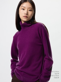 CASHMERE TURTLENECK SWEATER
