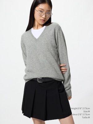 Cashmere V Neck Sweater