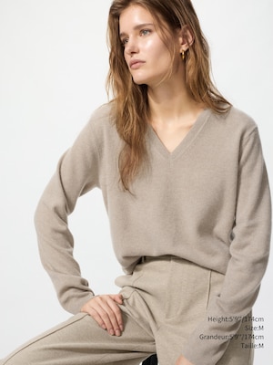 Cashmere V Neck Sweater