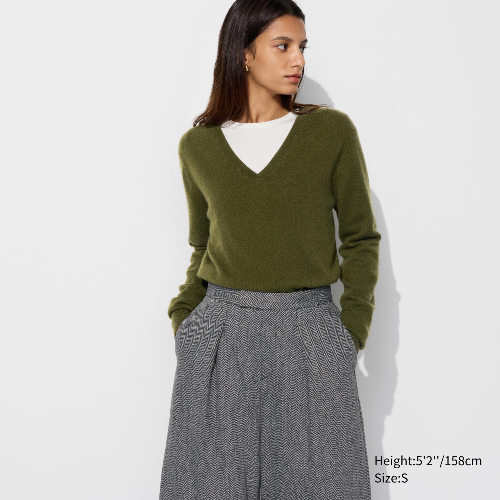 CASHMERE V NECK SWEATER