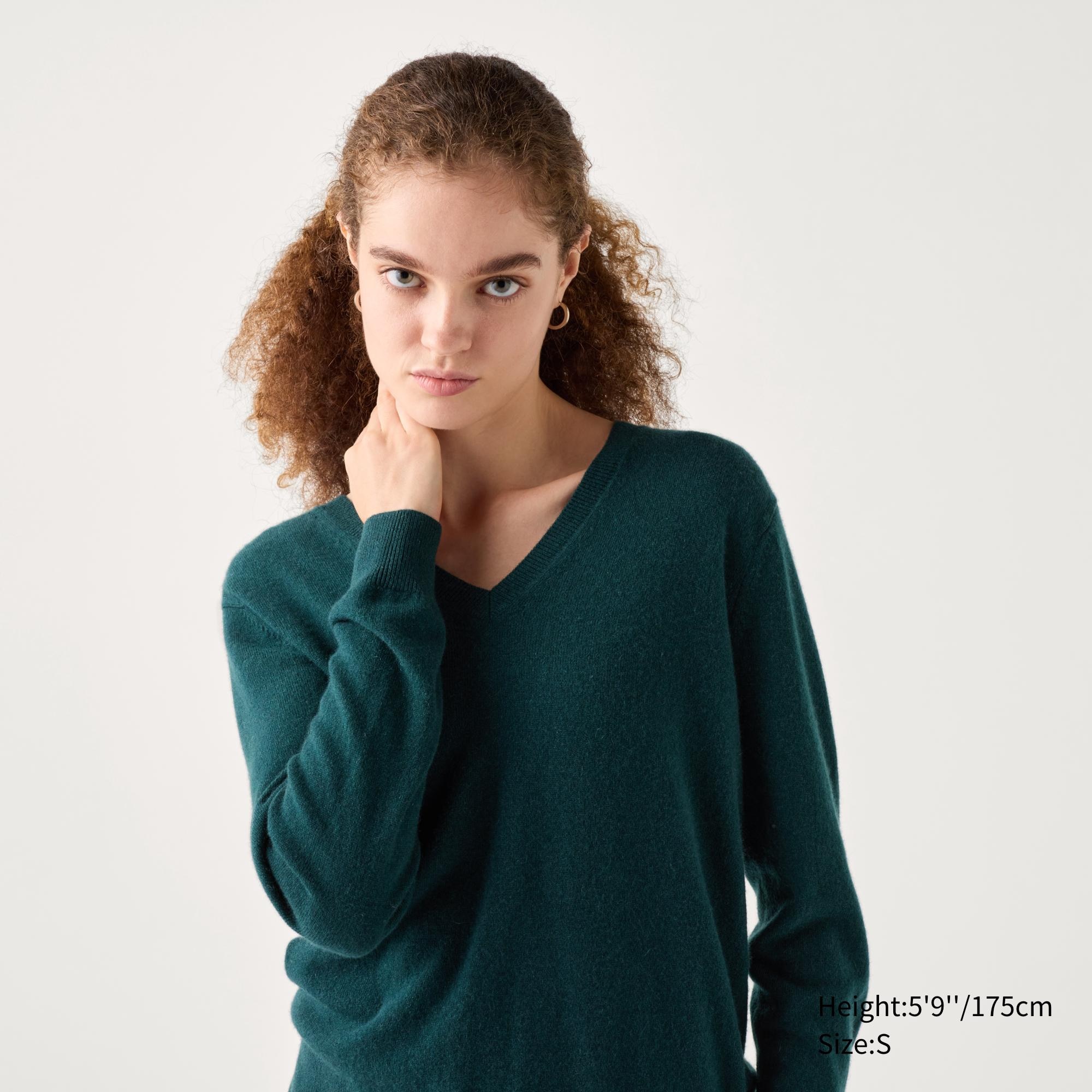 CASHMERE V NECK SWEATER