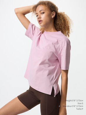 AIRism COTTON SHORT SLEEVE T-SHIRT