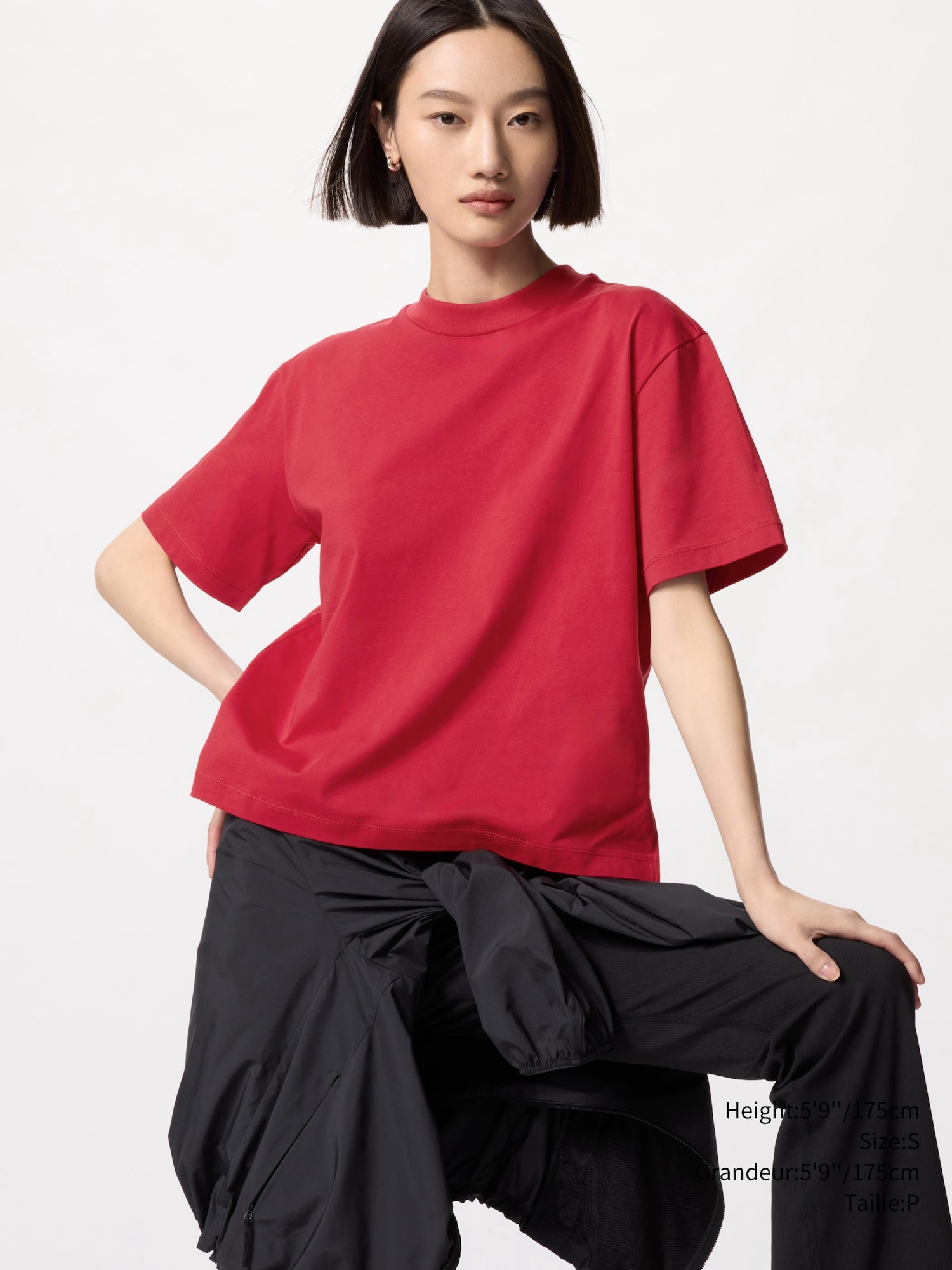 AIRism COTTON SHORT SLEEVE T-SHIRT