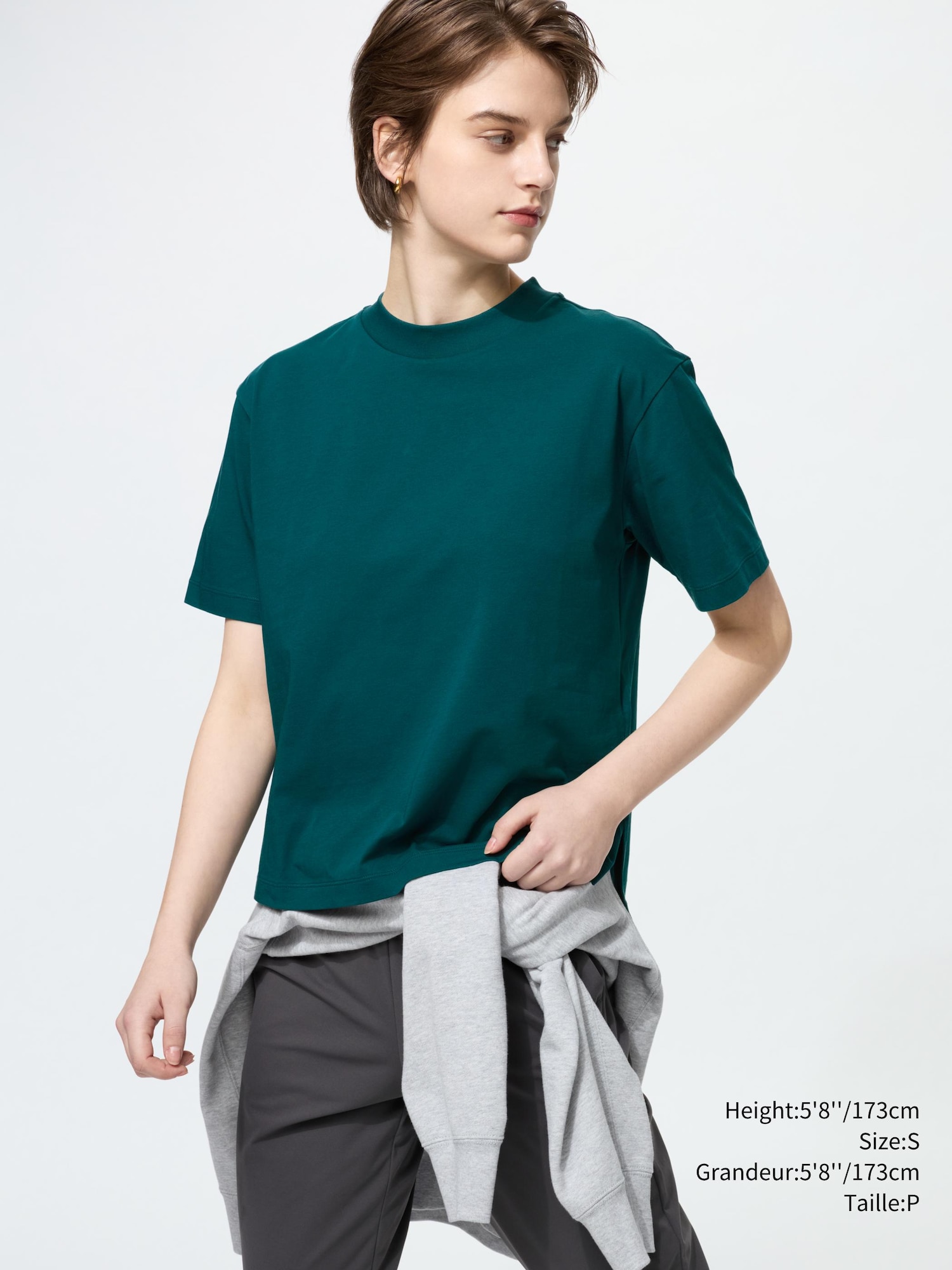 AIRism COTTON SHORT SLEEVE T-SHIRT